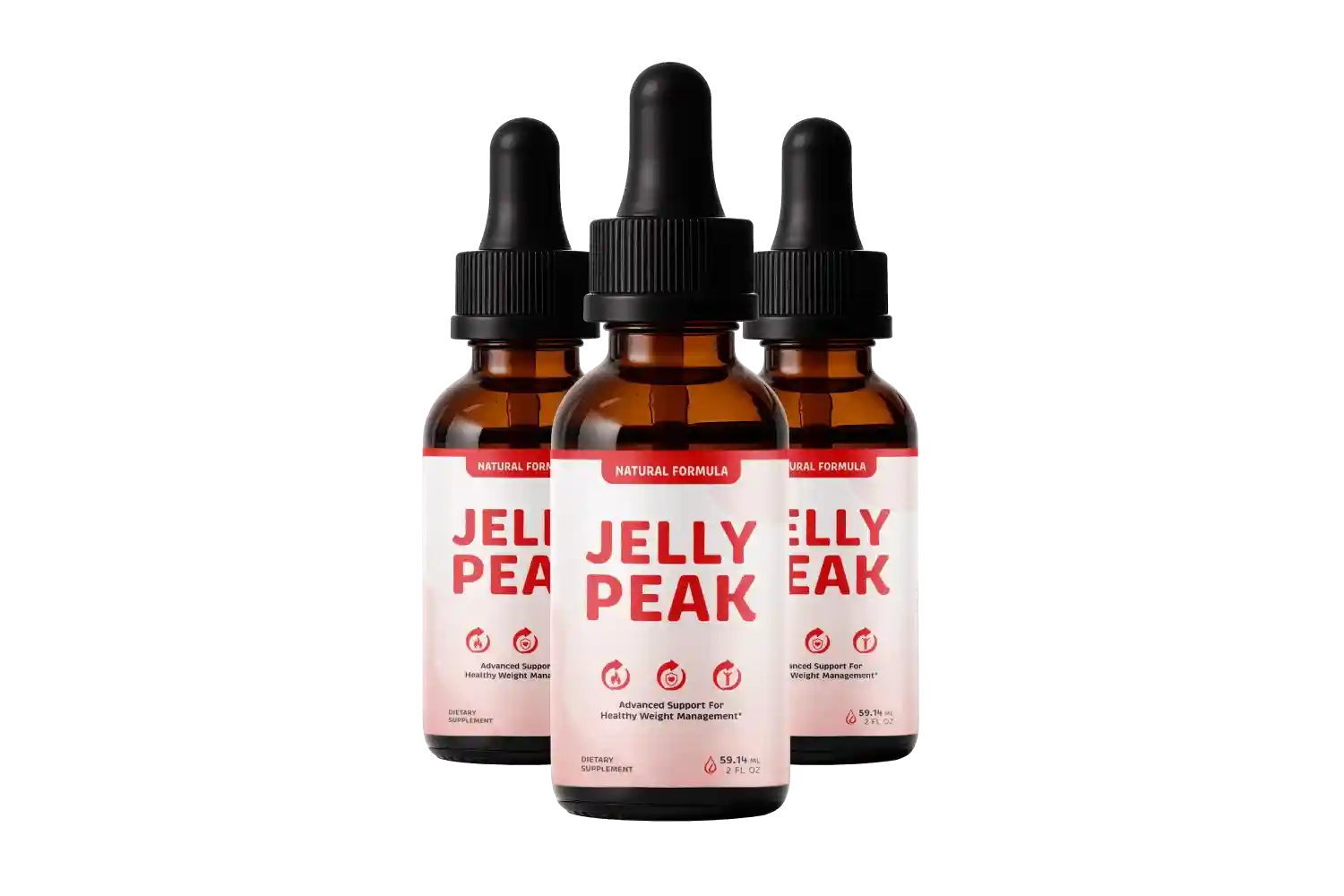JellyPeak 6-Bottle Supply with 60-Day Money-Back Guarantee